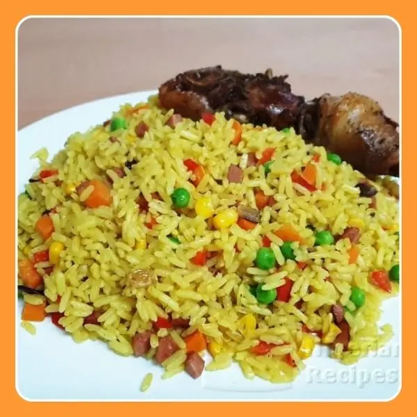 Plate of Fried Rice