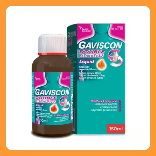 GAVISCON DOUBLE ACTION LIQUID 150ML