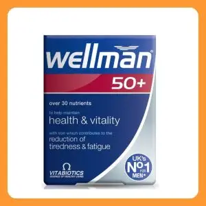 Wellman Vitabiotics 50+ Vitamin And Mineral Supplement 30 Tablets